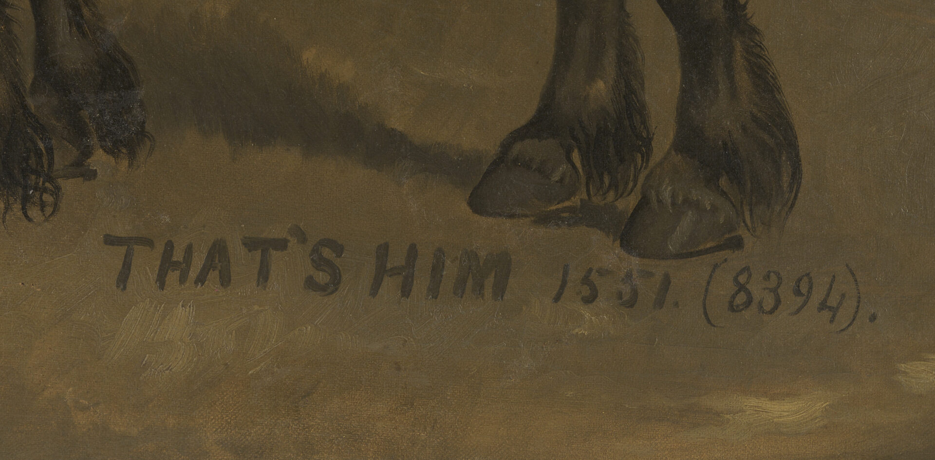 Lot 182: Two Lou Burk Equine Illustration Art Paintings