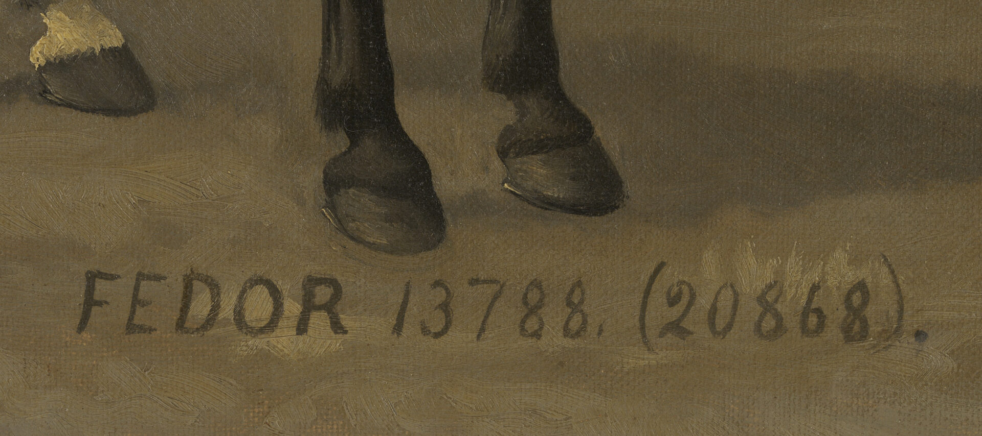 Lot 182: Two Lou Burk Equine Illustration Art Paintings