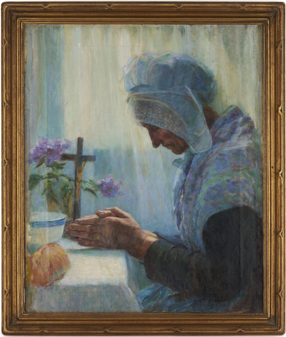 Lot 184: Willie Betty Newman Painting