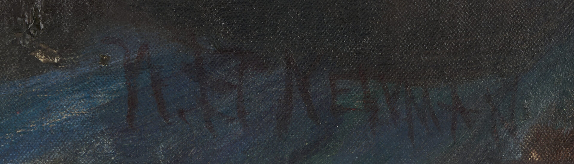 Lot 184: Willie Betty Newman Painting