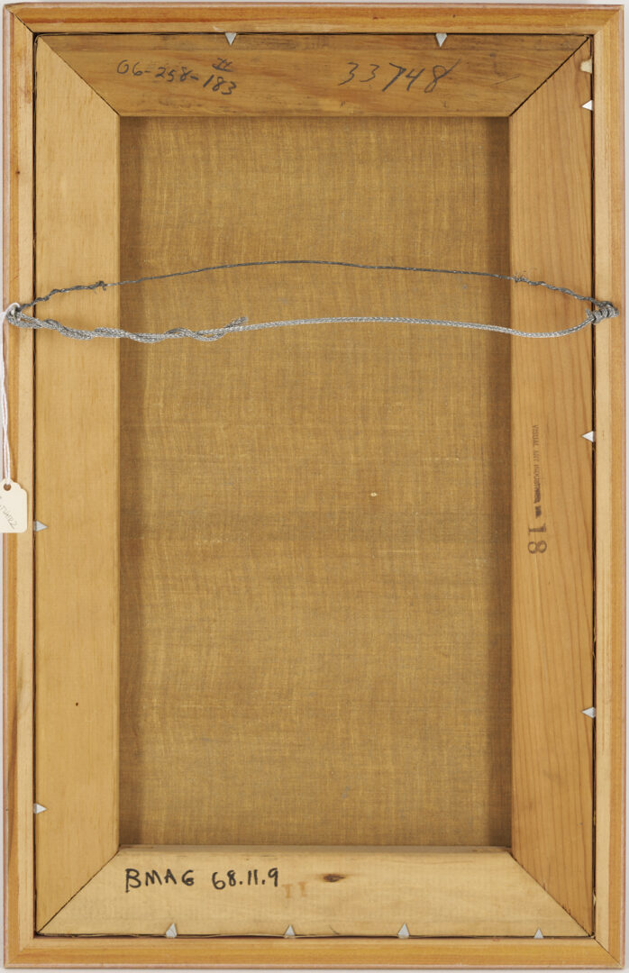 Lot 185: Carl Gutherz O/C Portrait of Lady Dufferin, Vicereine of India, Plus Study