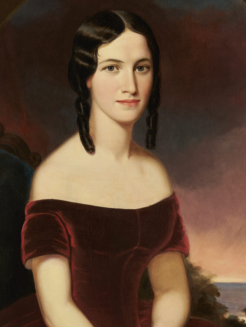 Lot 187: William B. Cooper TN Portrait of Ann Eliza Cooper