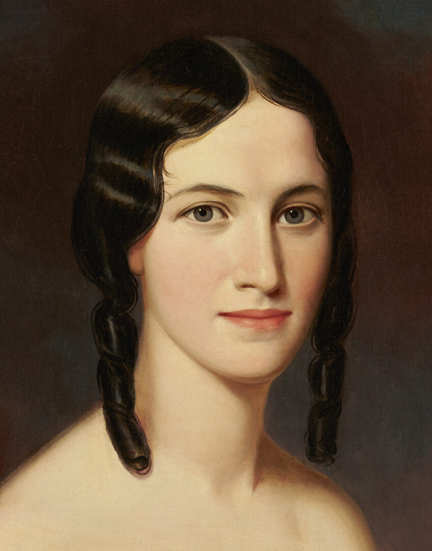 Lot 187: William B. Cooper TN Portrait of Ann Eliza Cooper