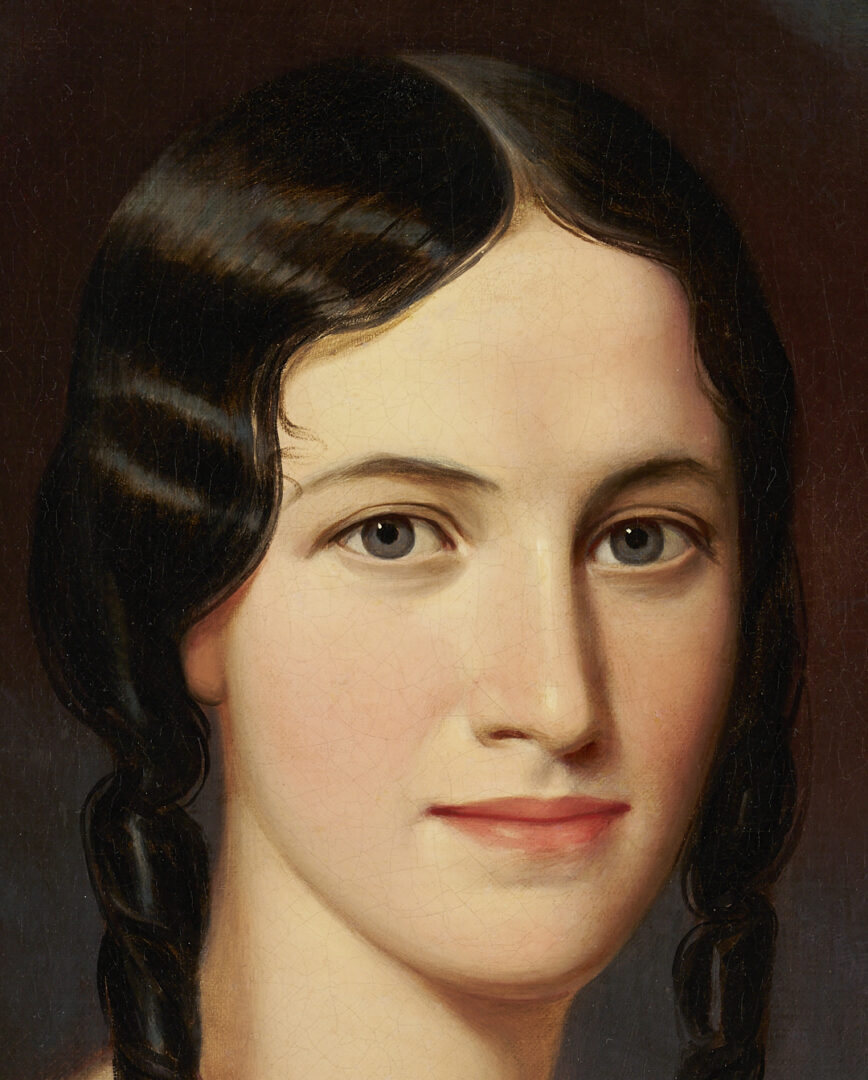 Lot 187: William B. Cooper TN Portrait of Ann Eliza Cooper