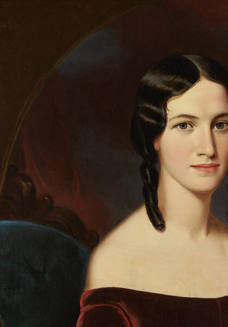 Lot 187: William B. Cooper TN Portrait of Ann Eliza Cooper