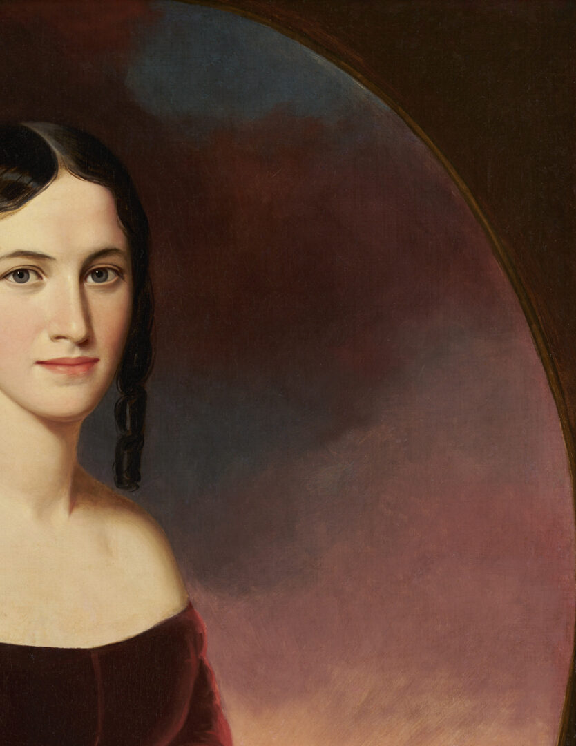 Lot 187: William B. Cooper TN Portrait of Ann Eliza Cooper