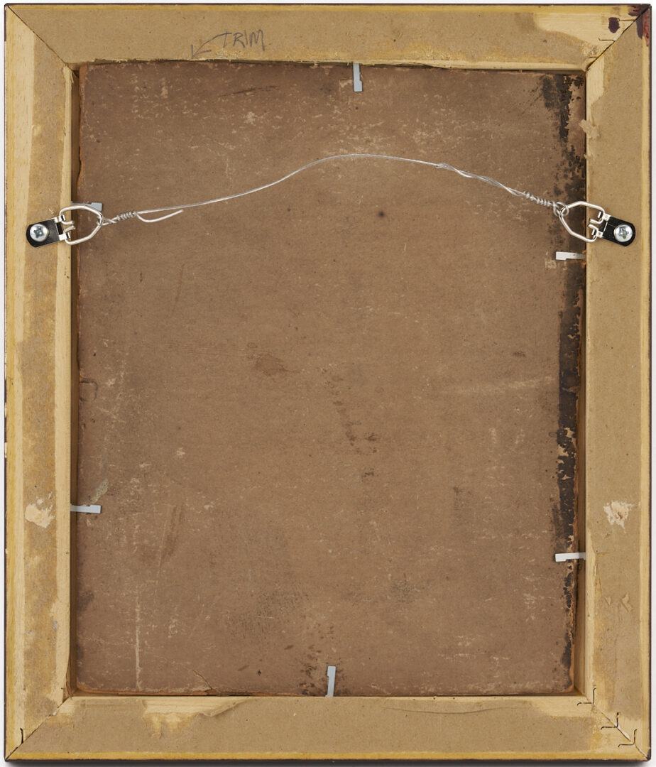 Lot 188: Early Charles Krutch East TN Smoky Mtns Landscape Oil