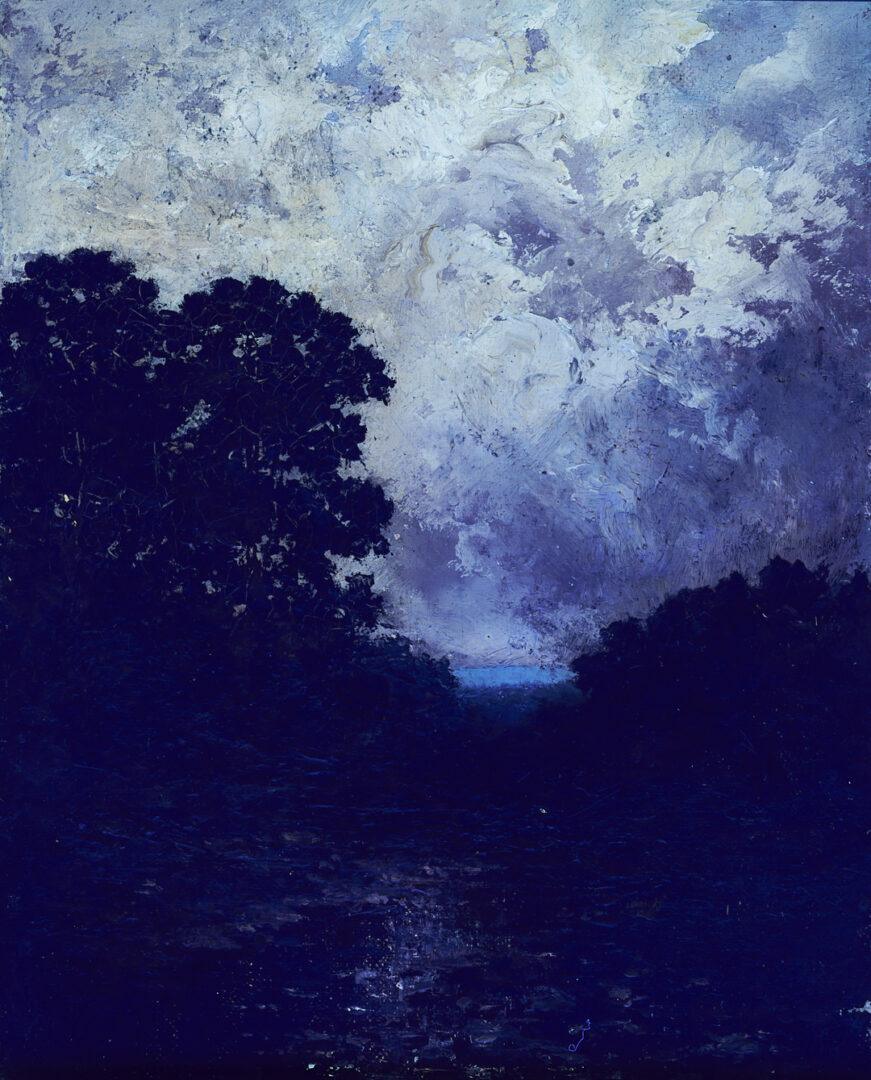 Lot 188: Early Charles Krutch East TN Smoky Mtns Landscape Oil