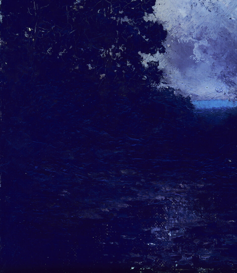 Lot 188: Early Charles Krutch East TN Smoky Mtns Landscape Oil