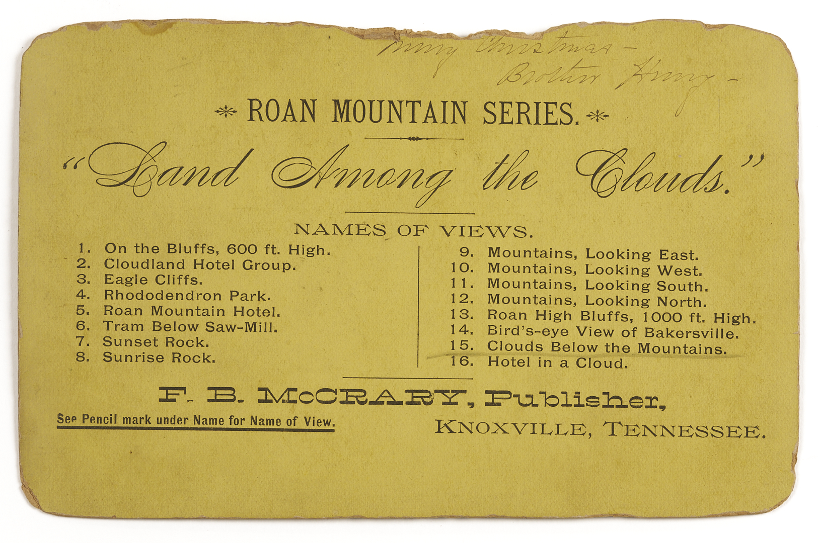 Lot 191: Early Knoxville Photo & Art Archive, McCrary & Branson, Lloyd Branson, Adelia Lutz, Appalachian Expo