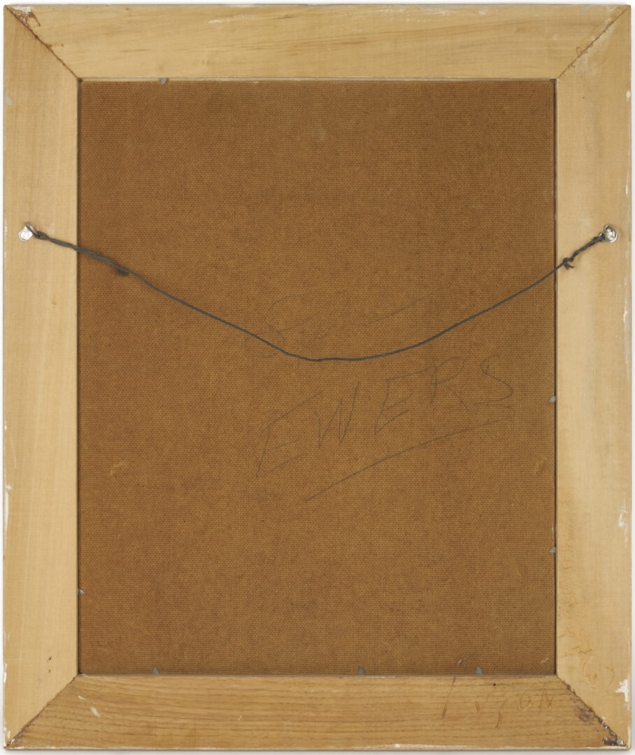 Lot 192: Bill Sawyer O/B Painting, Girl at a Window