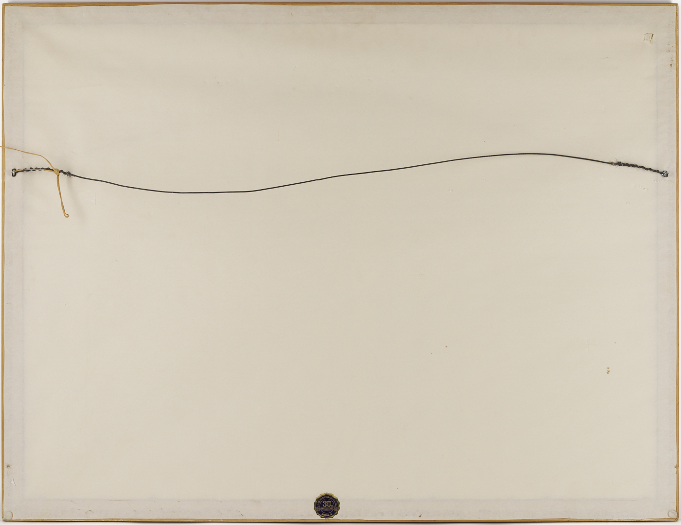 Lot 193: Carroll Cloar Framed Drawing, Pondside Girl