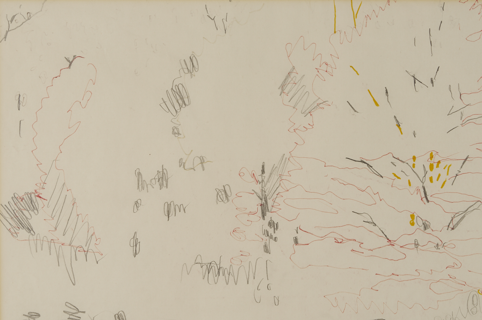 Lot 193: Carroll Cloar Framed Drawing, Pondside Girl