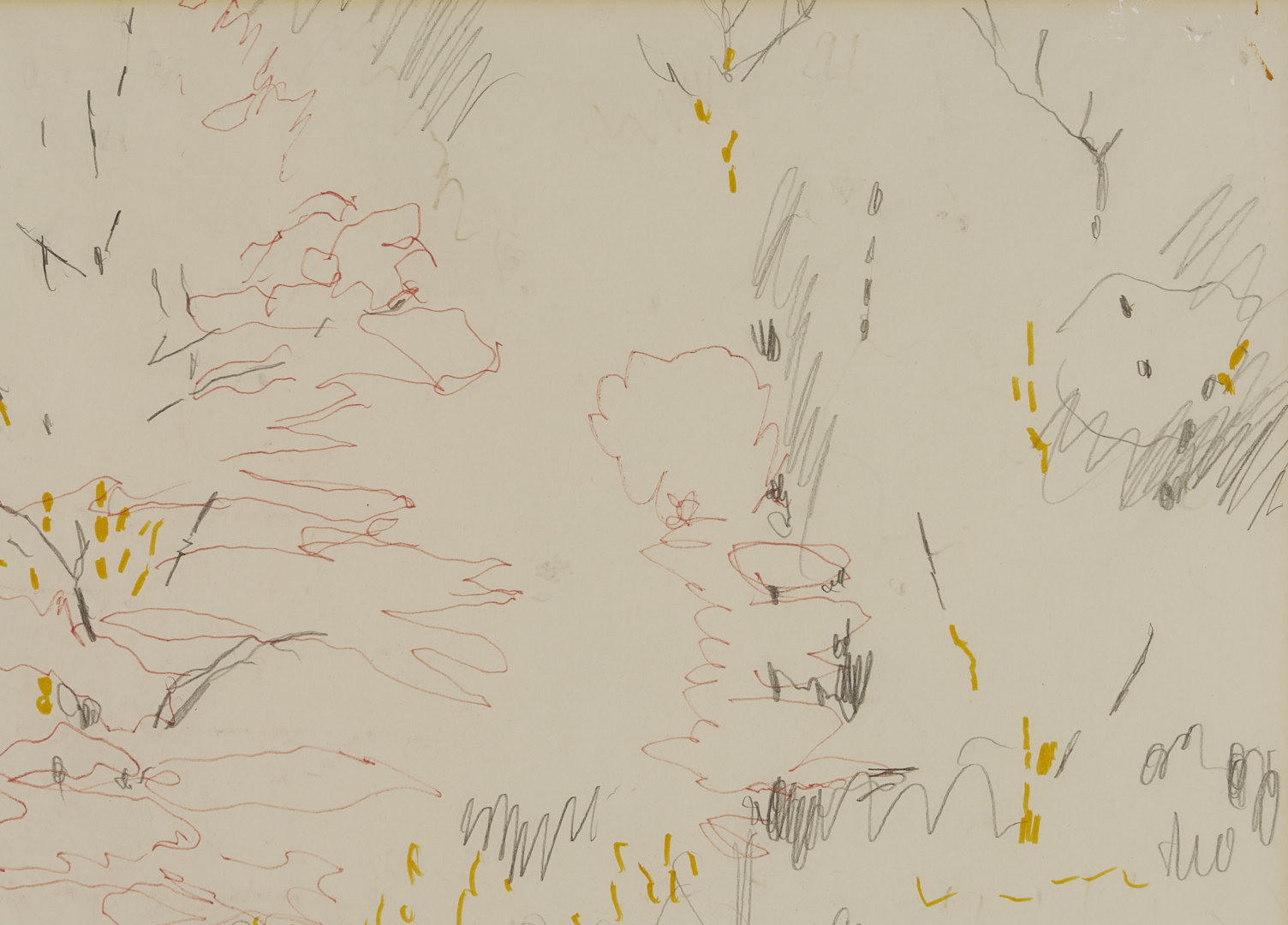 Lot 193: Carroll Cloar Framed Drawing, Pondside Girl