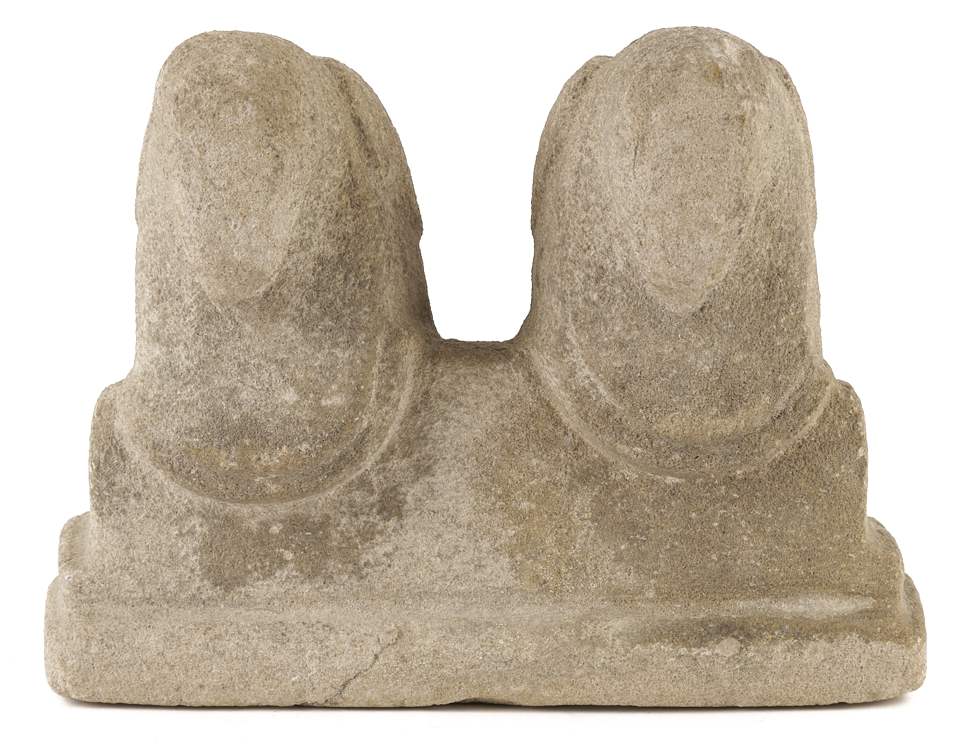 Lot 197: William Edmondson Sculpture, Two Doves, exhibited