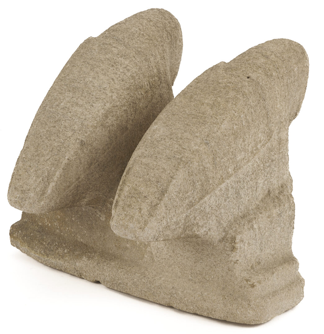 Lot 197: William Edmondson Sculpture, Two Doves, exhibited