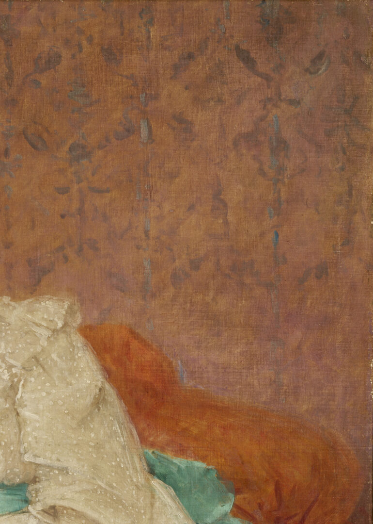 Lot 199: Carl Gutherz O/B Portrait of The Artist’s Daughter Plus Study