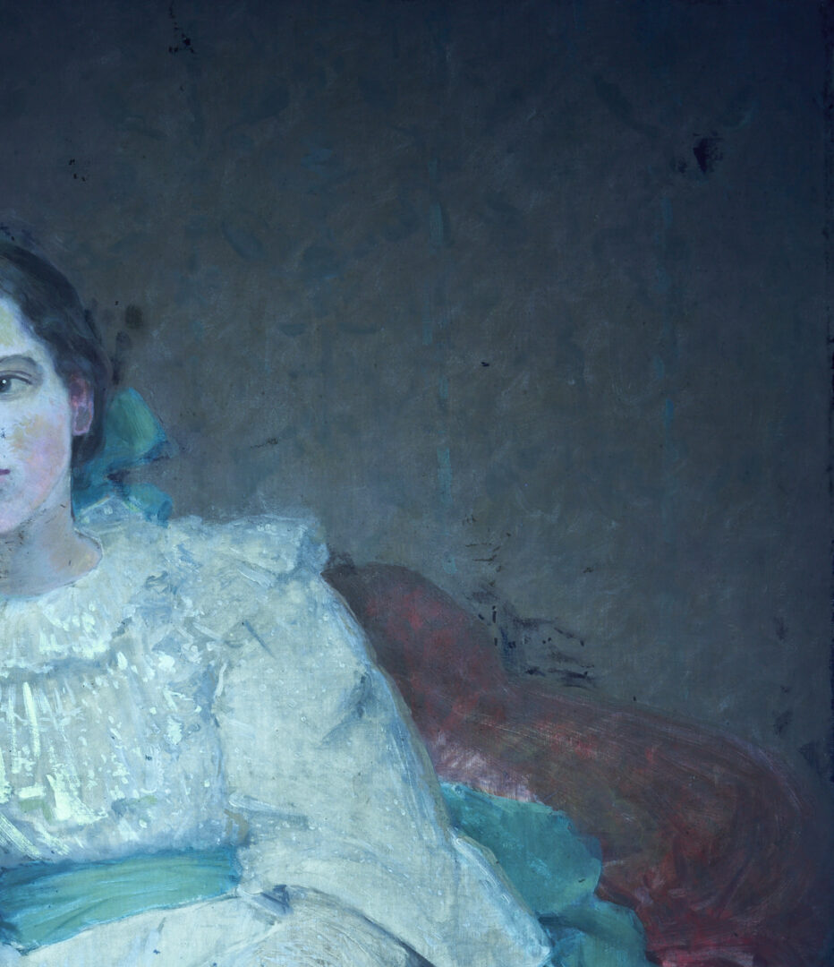 Lot 199: Carl Gutherz O/B Portrait of The Artist’s Daughter Plus Study