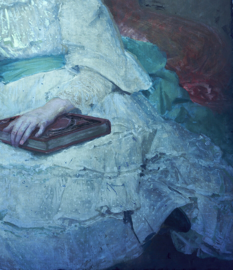 Lot 199: Carl Gutherz O/B Portrait of The Artist’s Daughter Plus Study