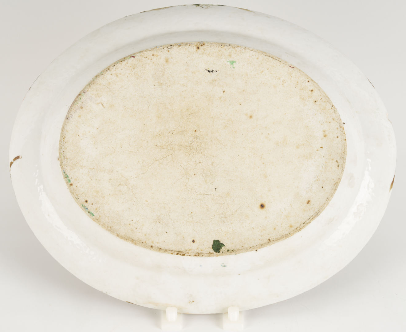 Lot 19: 3 Chinese Rose Medallion Porcelain Pcs., Platter & Entree Dishes