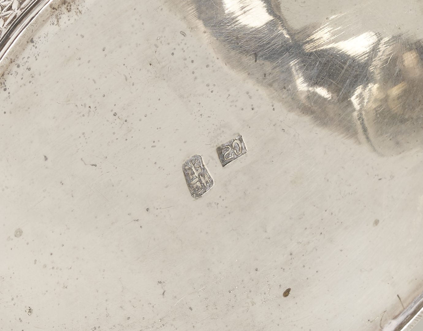 Lot 1: Chinese Export 3-Piece Silver Tea Set