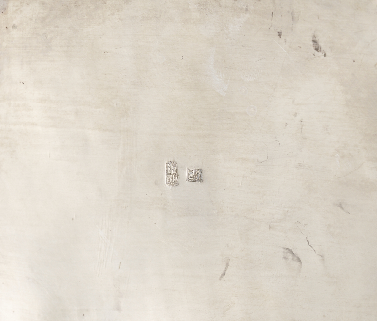 Lot 1: Chinese Export 3-Piece Silver Tea Set