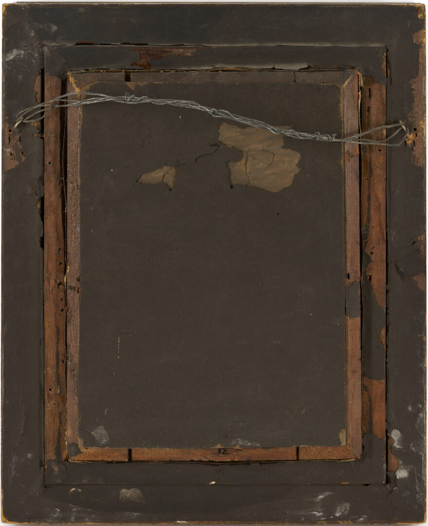 Lot 200: Robert Loftin Newman O/C Painting, Kneeling Nude