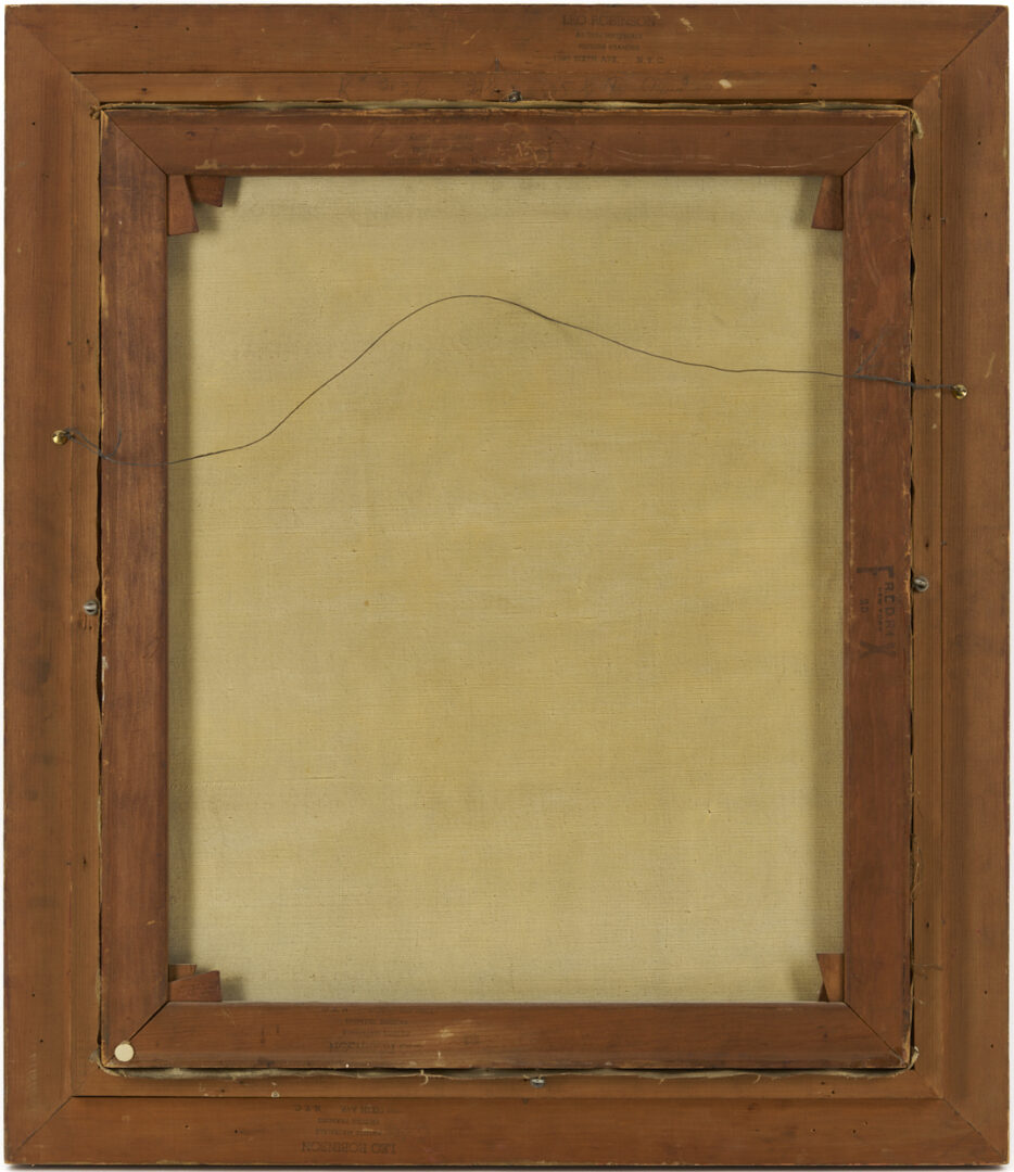 Lot 201: Meyer Wolfe Oil Still Life, Flowers on a Table