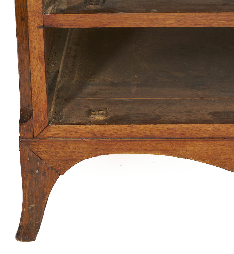 Lot 202: East Tennessee Federal Desk and Bookcase