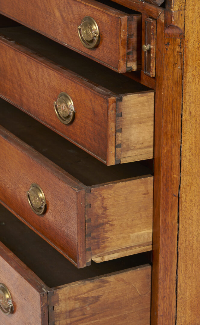 Lot 202: East Tennessee Federal Desk and Bookcase