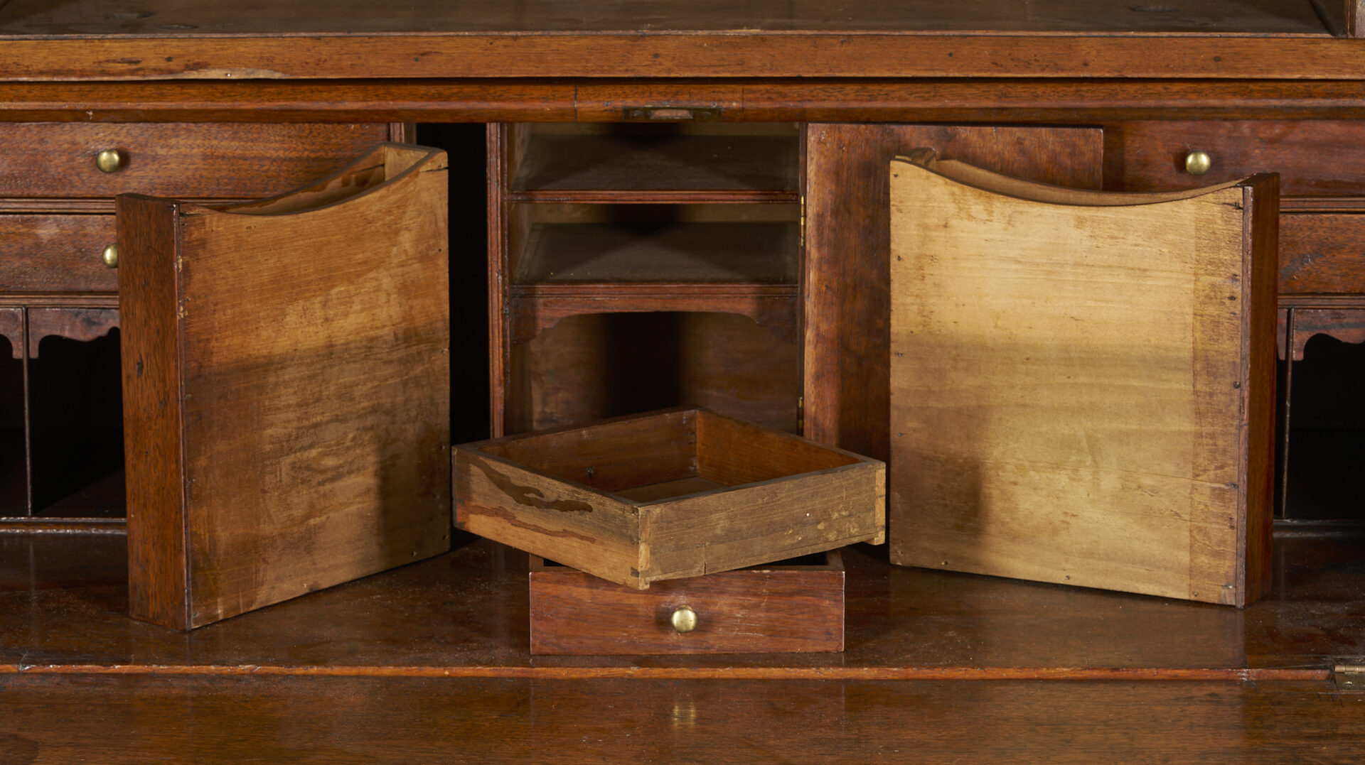 Lot 202: East Tennessee Federal Desk and Bookcase
