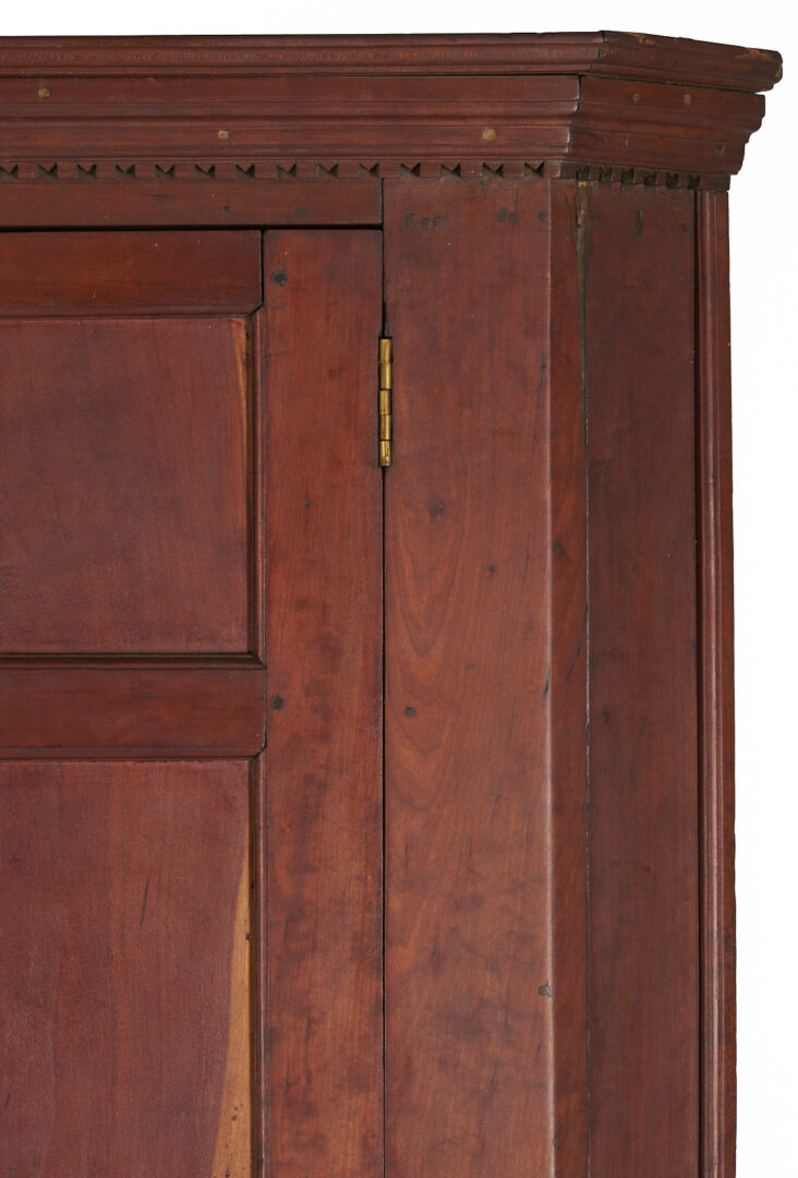 Lot 204: East Tennessee Corner Cupboard, c. 1820