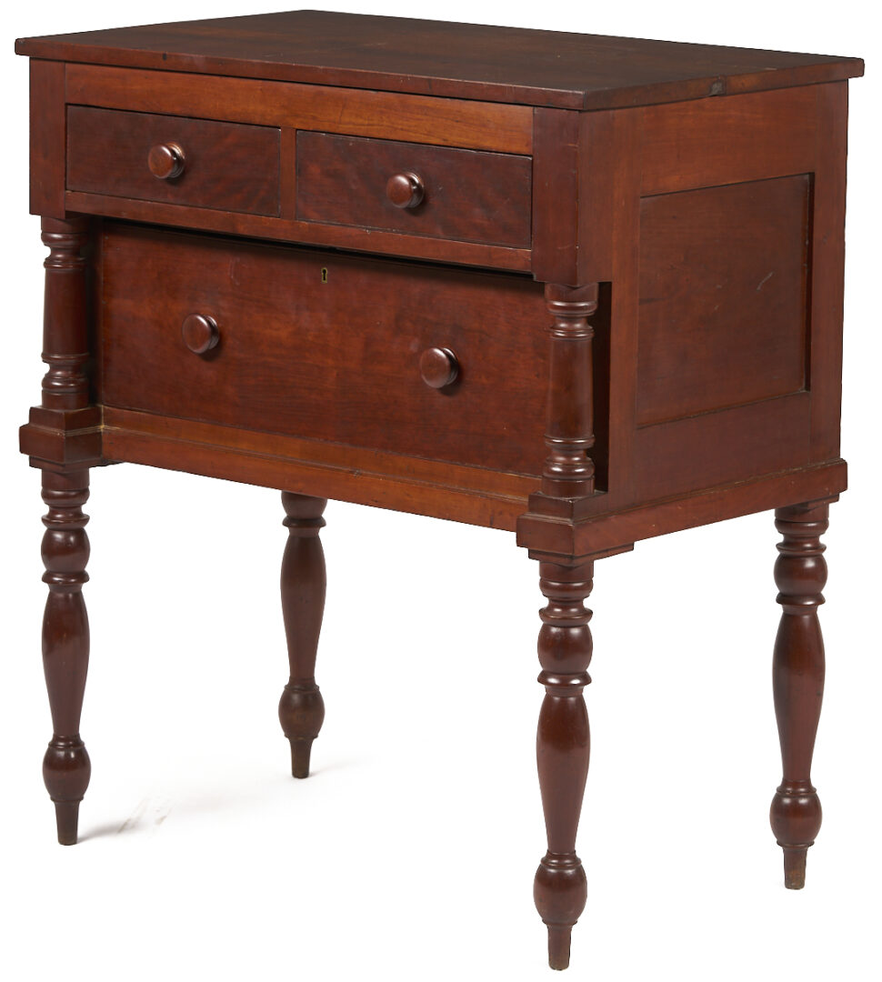 Lot 205: Lincoln Co. TN Sheraton Cherry Server or Huntboard