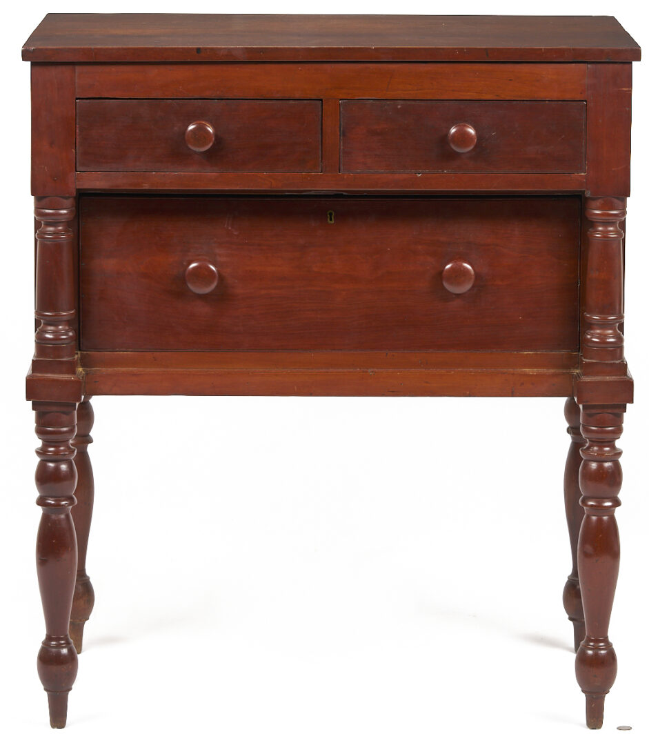 Lot 205: Lincoln Co. TN Sheraton Cherry Server or Huntboard