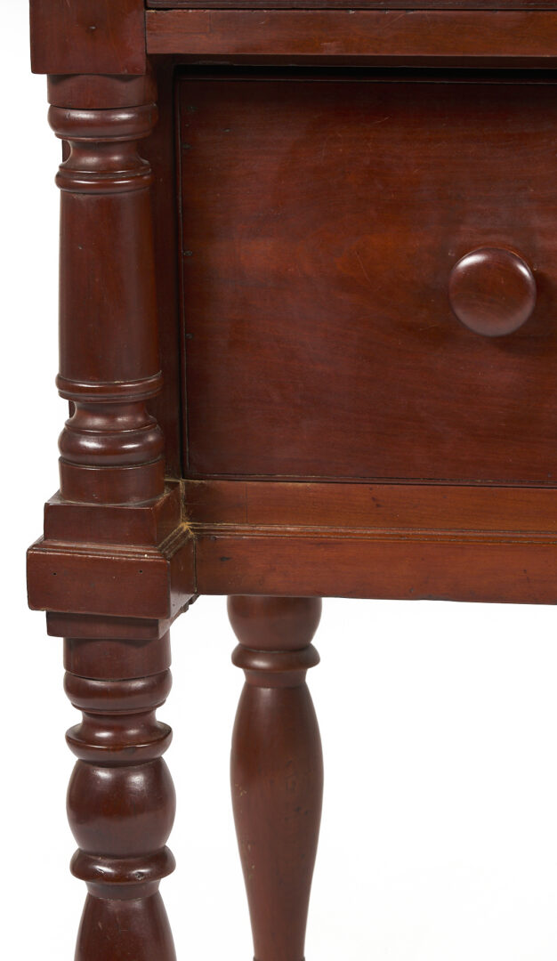 Lot 205: Lincoln Co. TN Sheraton Cherry Server or Huntboard