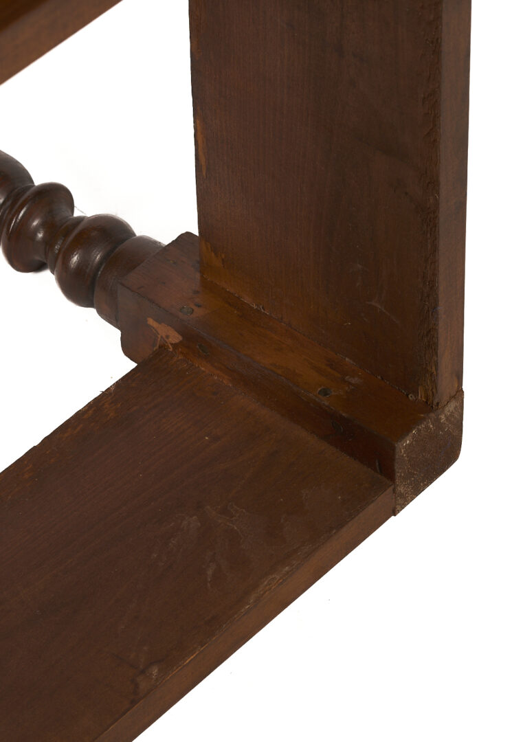 Lot 206: Tennessee Cherry Marble Top Mixing Table