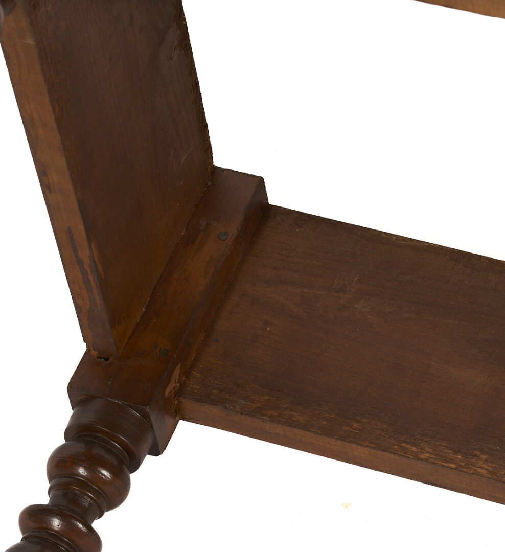 Lot 206: Tennessee Cherry Marble Top Mixing Table