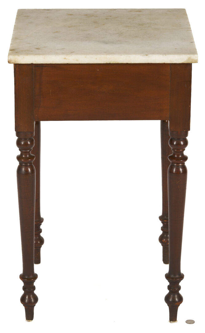 Lot 206: Tennessee Cherry Marble Top Mixing Table