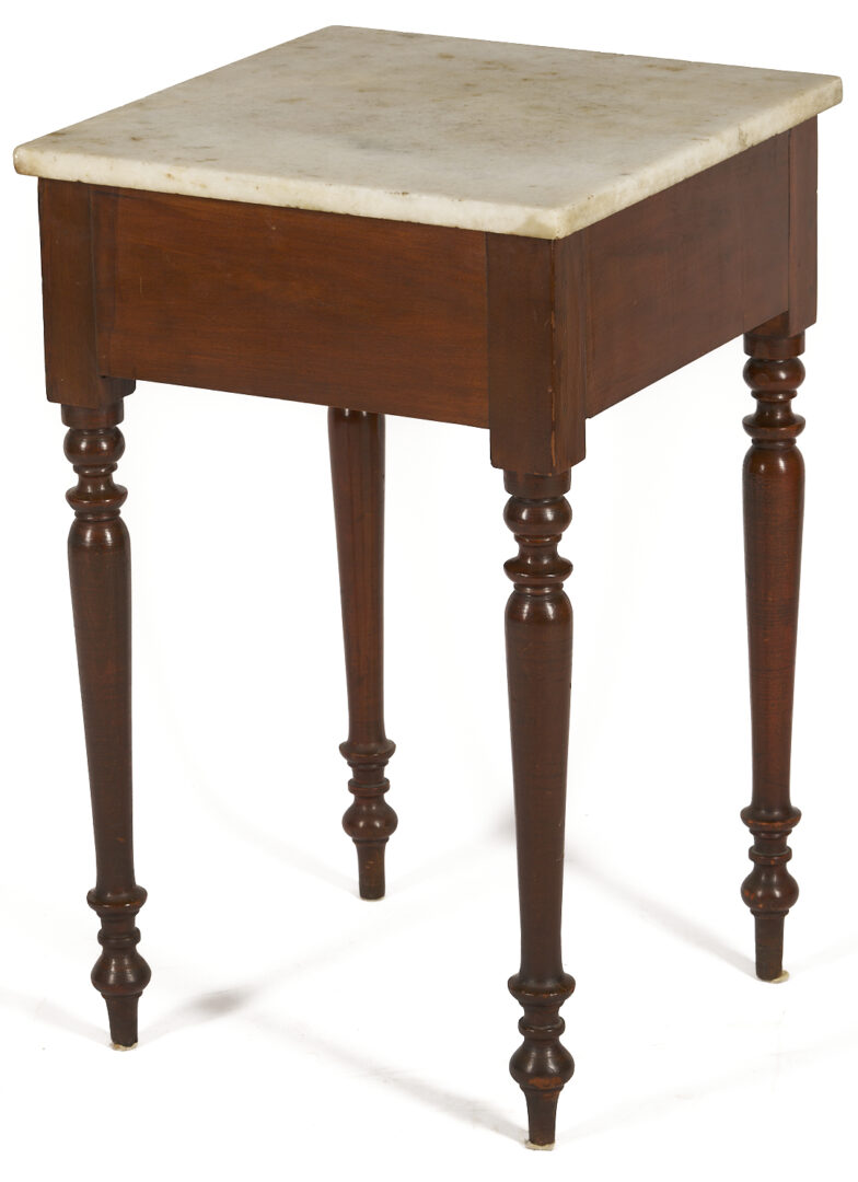 Lot 206: Tennessee Cherry Marble Top Mixing Table