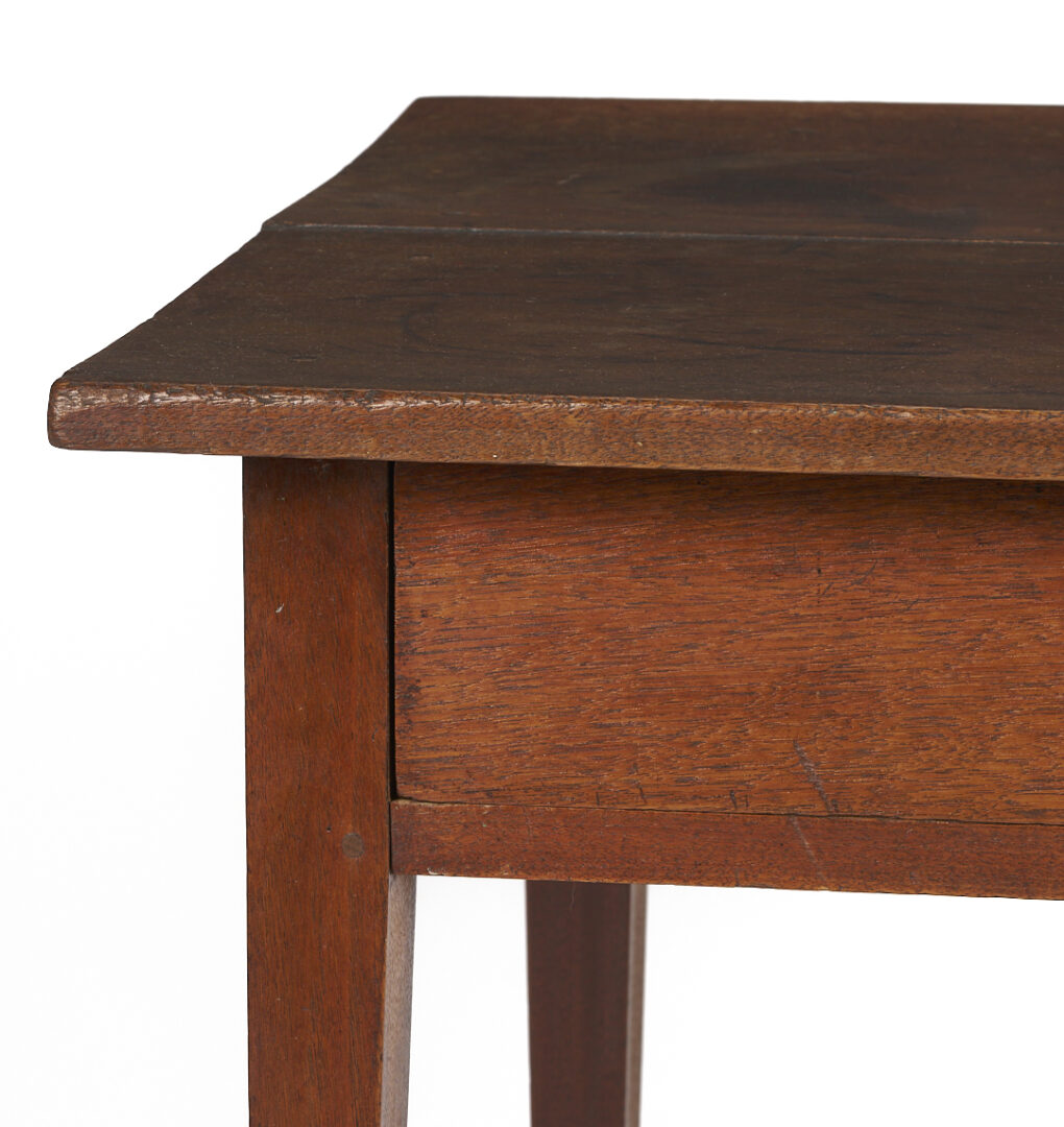 Lot 210: East TN One-Drawer Hepplewhite Table