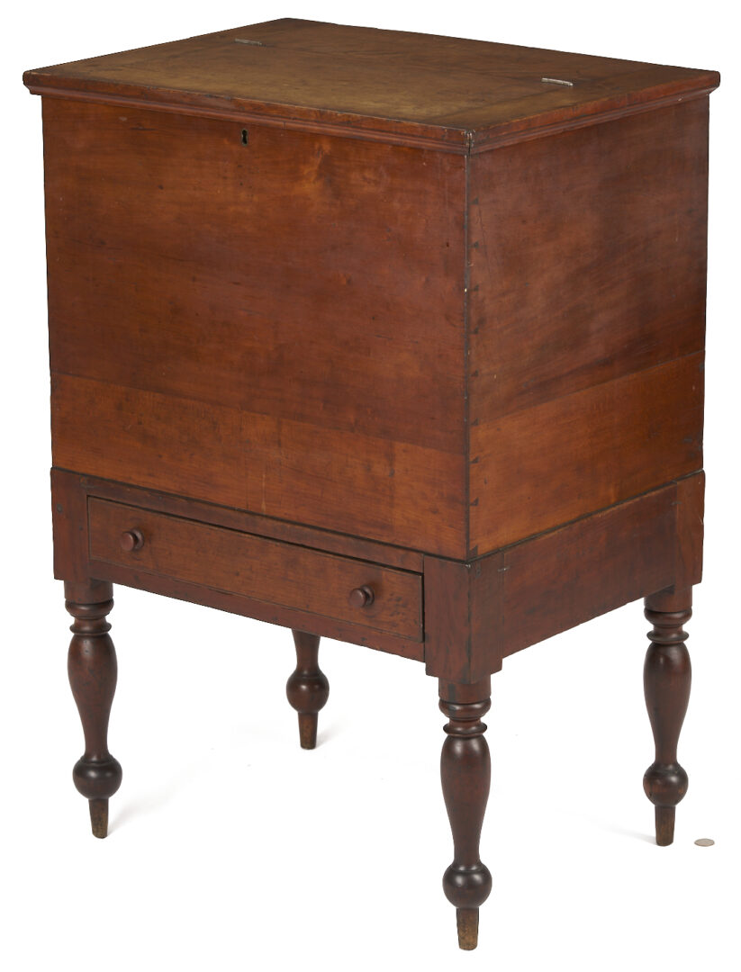 Lot 212: Kentucky Sheraton Cherry Sugar Chest