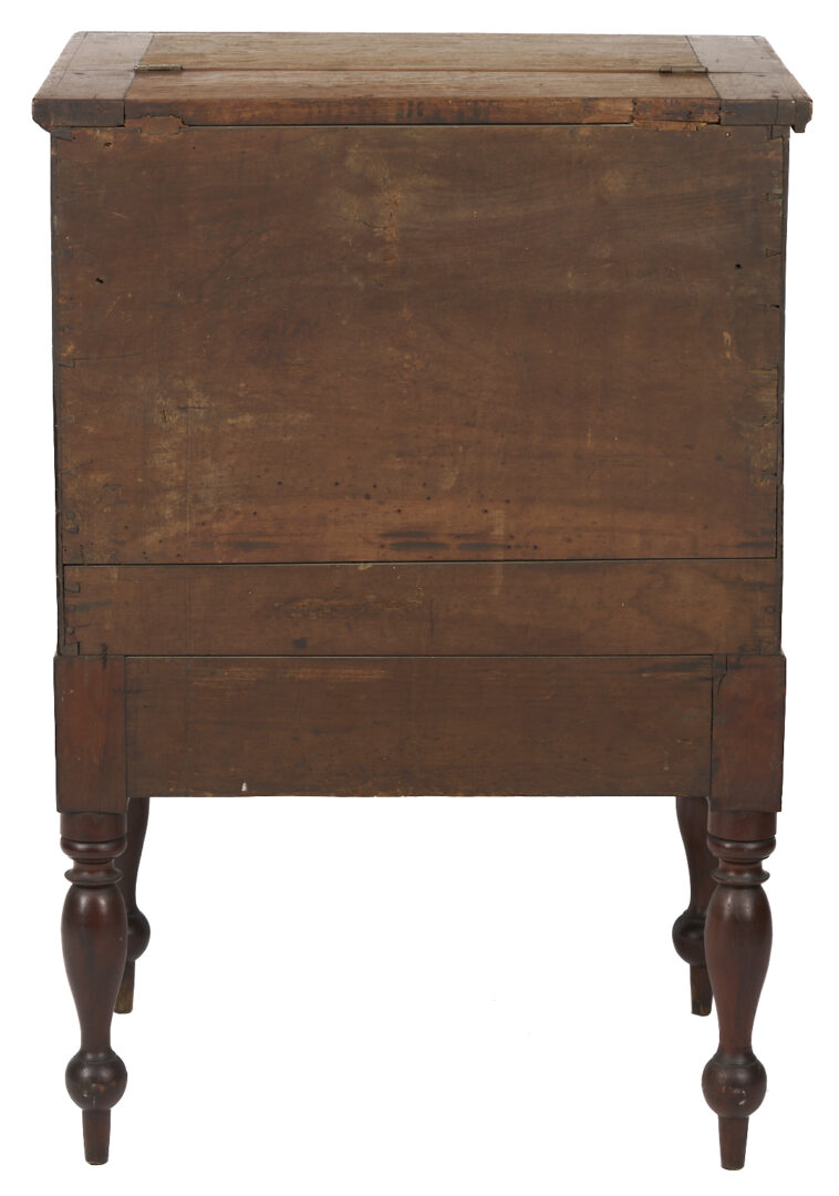Lot 212: Kentucky Sheraton Cherry Sugar Chest