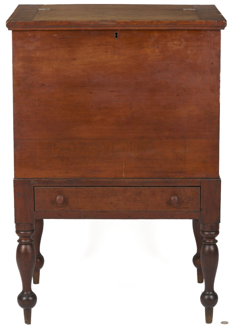 Lot 212: Kentucky Sheraton Cherry Sugar Chest