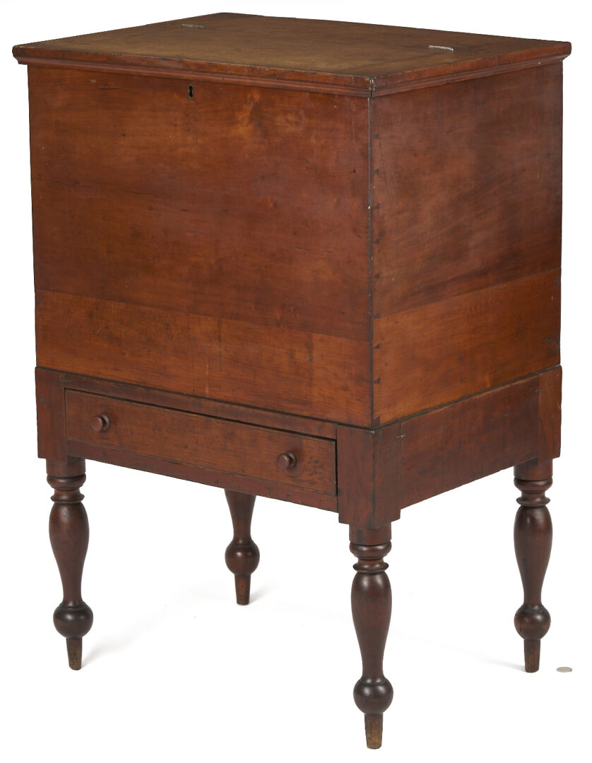 Lot 212: Kentucky Sheraton Cherry Sugar Chest