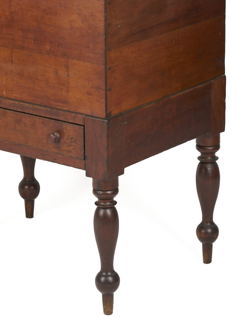 Lot 212: Kentucky Sheraton Cherry Sugar Chest