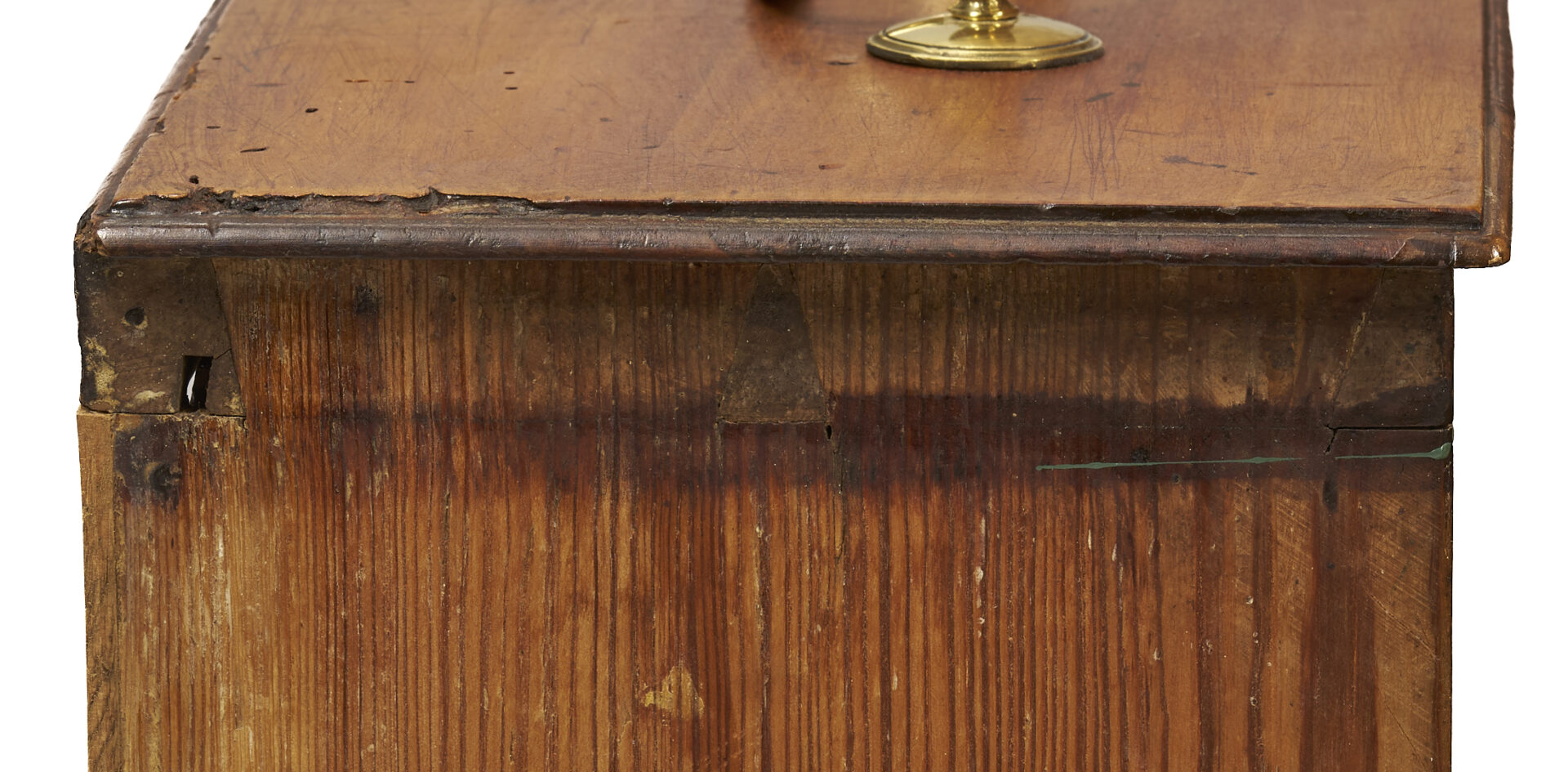 Lot 213: Southwest Virginia Chippendale Secretary Bookcase