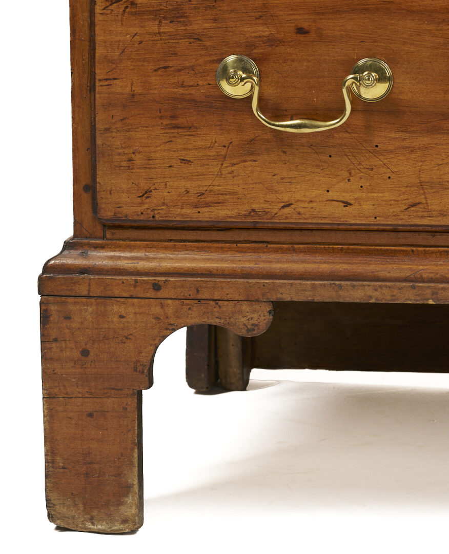 Lot 213: Southwest Virginia Chippendale Secretary Bookcase