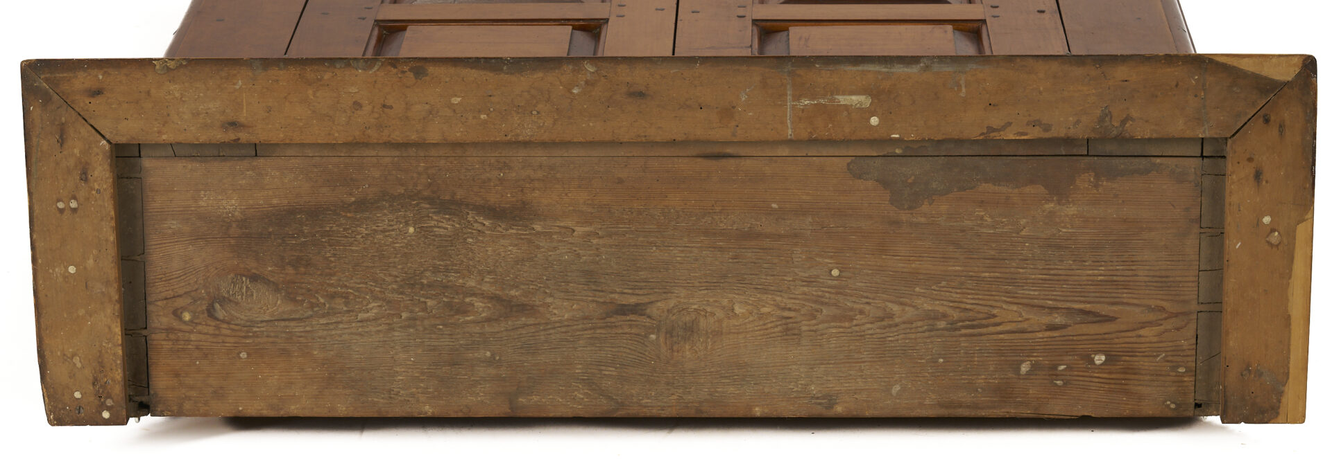 Lot 213: Southwest Virginia Chippendale Secretary Bookcase