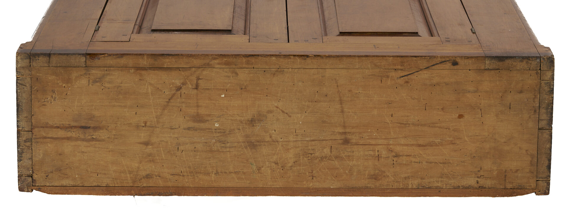 Lot 213: Southwest Virginia Chippendale Secretary Bookcase