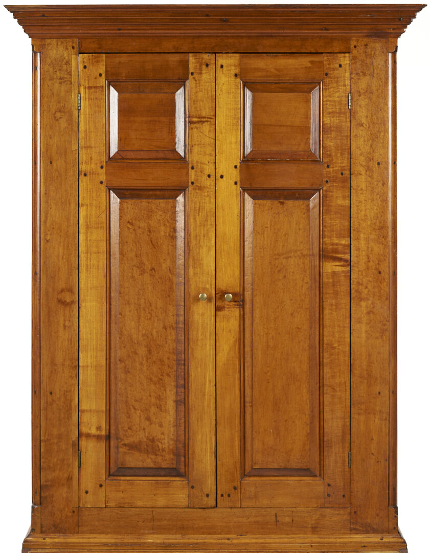 Lot 213: Southwest Virginia Chippendale Secretary Bookcase